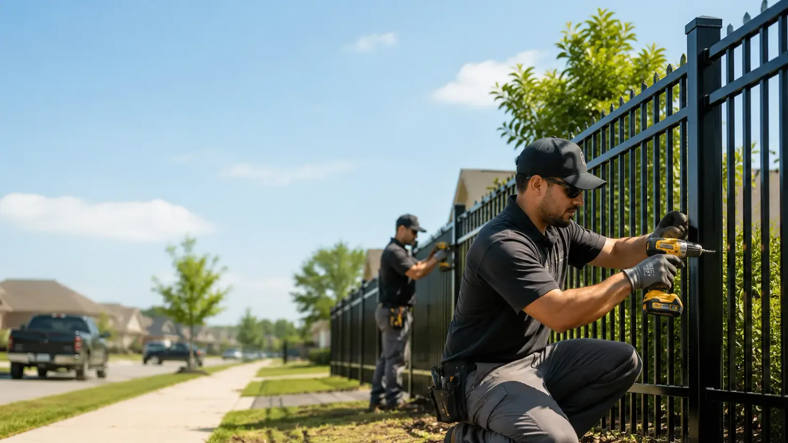 Metal Fence Installation in Dallas, GA